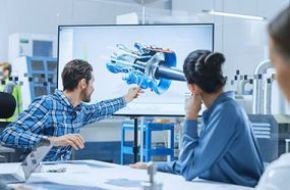 iBB Ingenieur-Team-Besprechung und Konstruktion